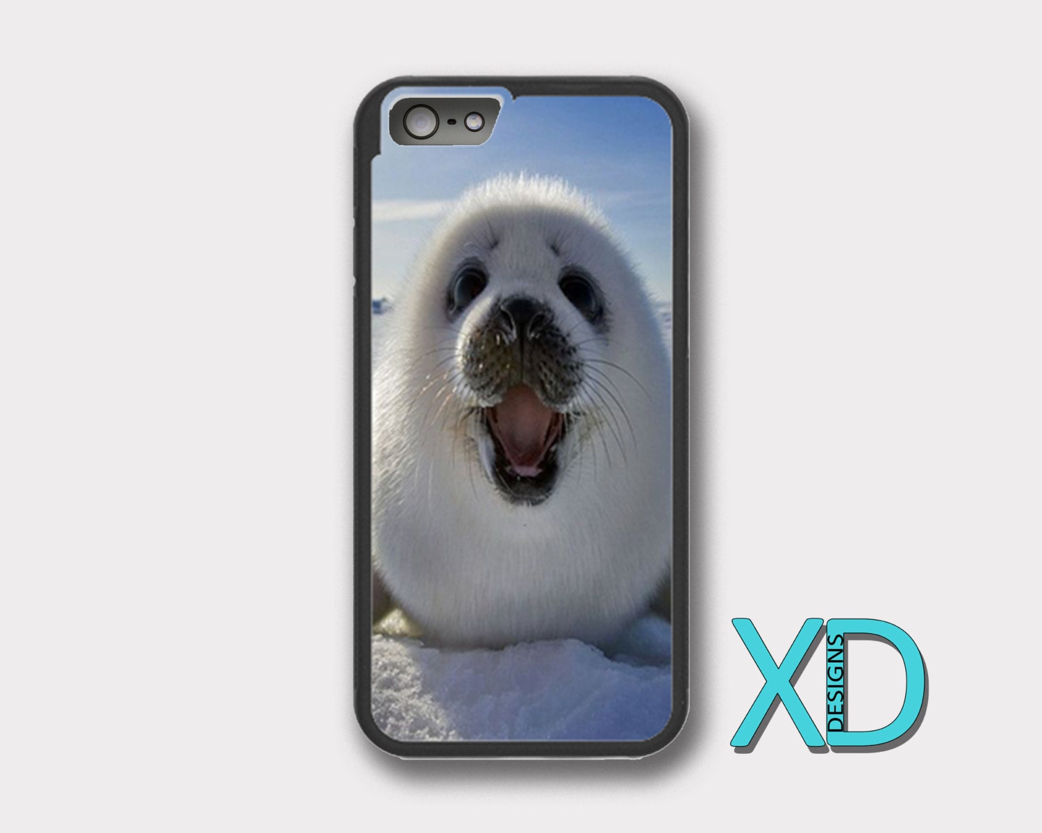 Seal iPhone Case Harp Seal iPhone Case Seal iPhone 6 Case by XDDesigns