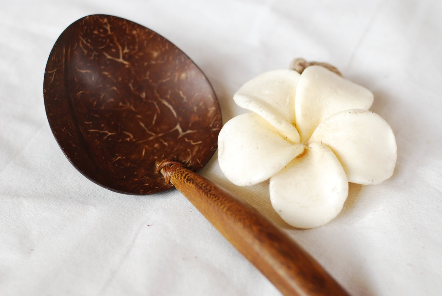 Handmade Coconut Shell serving spoon/ scoop ladle spoon/