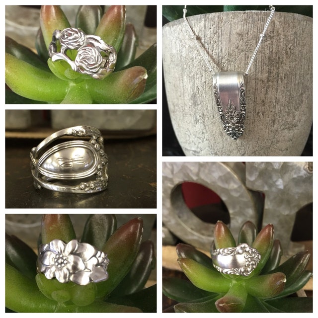 Chantel Vintage Spoon Jewelry by ChantelSpoonJewelry on Etsy