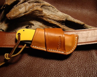CMEHolsters Horizontal Leather Knife Sheath