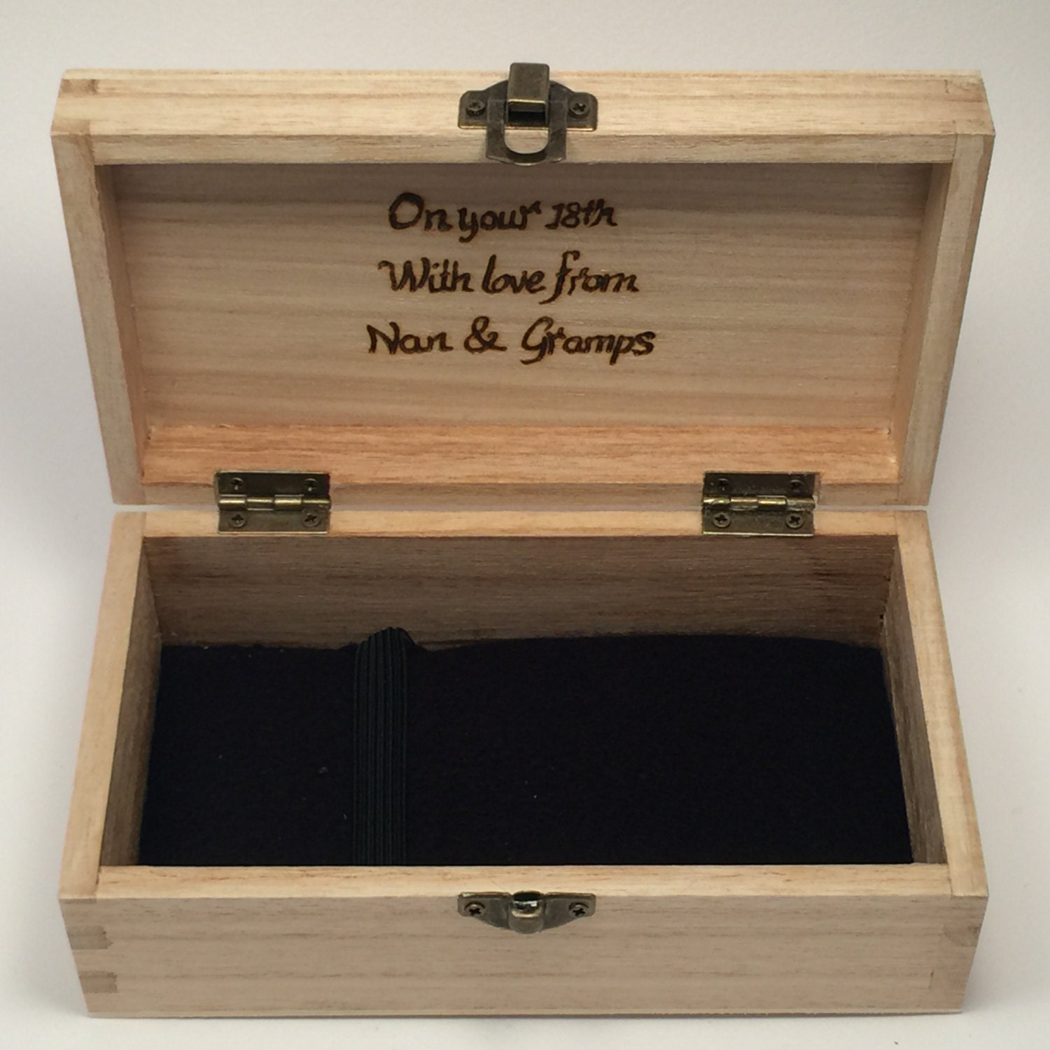 Personalised Wooden Darts Case
