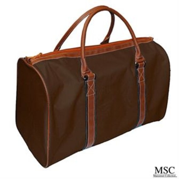 mens canvas weekend bag