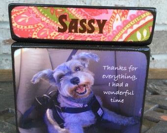 Pet Urn, Personalized wood pet urns, memorial urn, urn for ashes