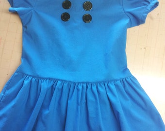 Charlie Brown Lucy dress Van Pelt Lucy Girl Theme Party dress Costume