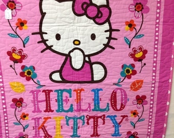 Hello Kitty Baby Quilt
