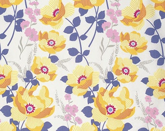 Atrium Monarch in Slate by Joel Dewberry for Free Spirit Fabrics- Half Yard or By the Yard