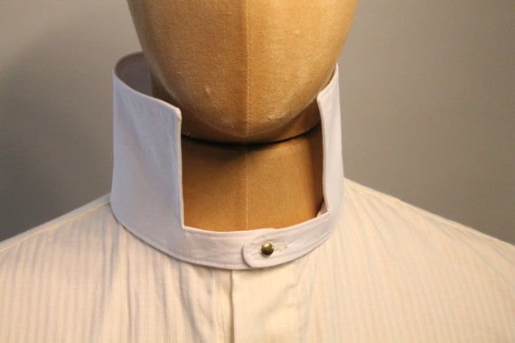 Victorian Men's Shirts- Wingtip, Gambler, Bib, Collarless