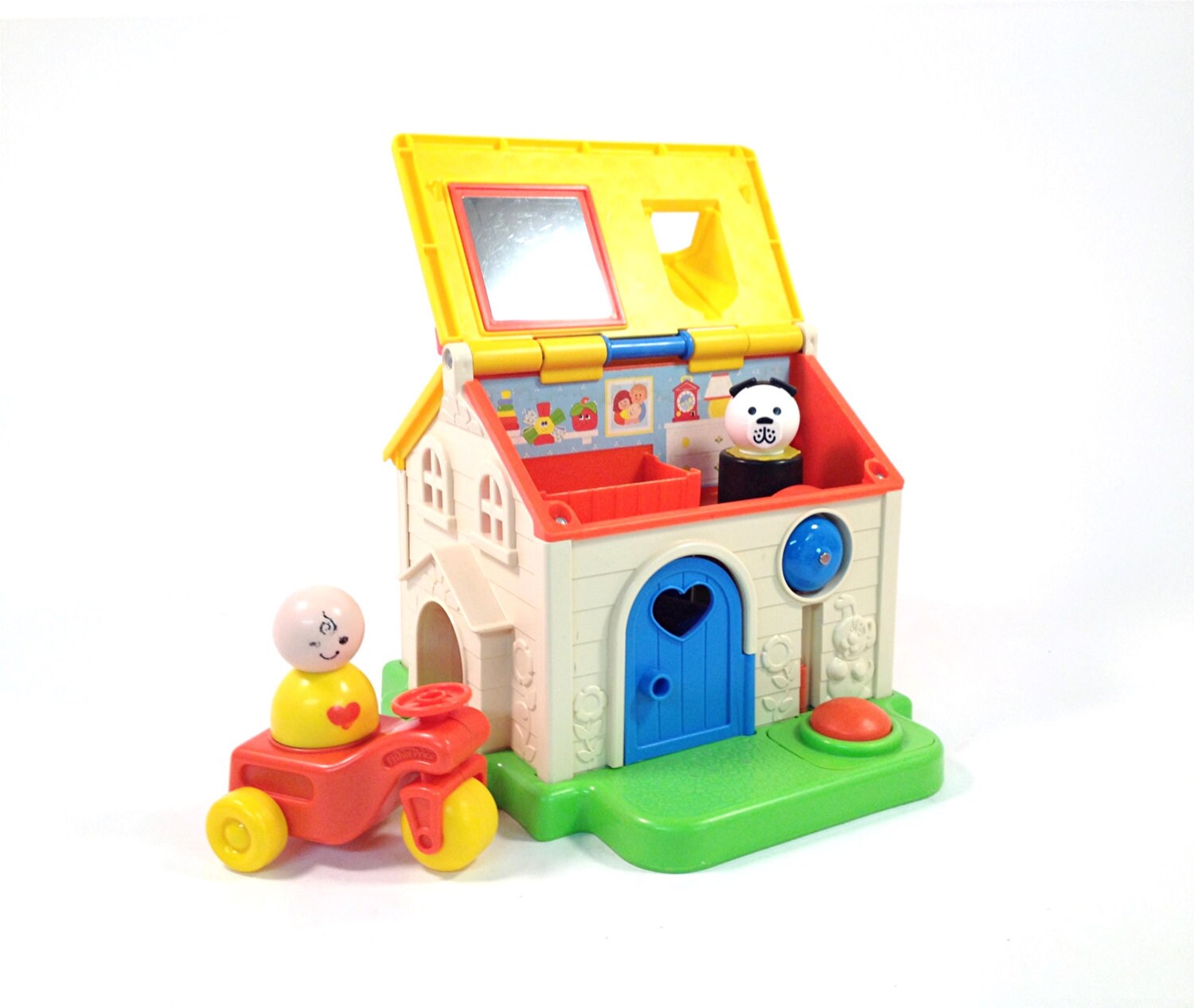 Vintage Fisher Price Discovery Cottage 1984 / Complete Set