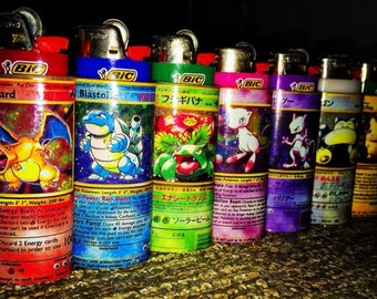Pokemon BIC Lighter sleeve case FREE Shipping in USA