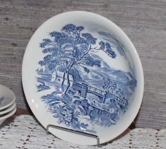 Enoch Wedgwood Countryside chili or cereal bowls set of 4
