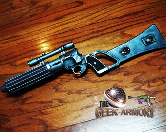STAR WARS Boba Fett Blaster EE-3 Carbine Rifle Prop Replica Metallic Black