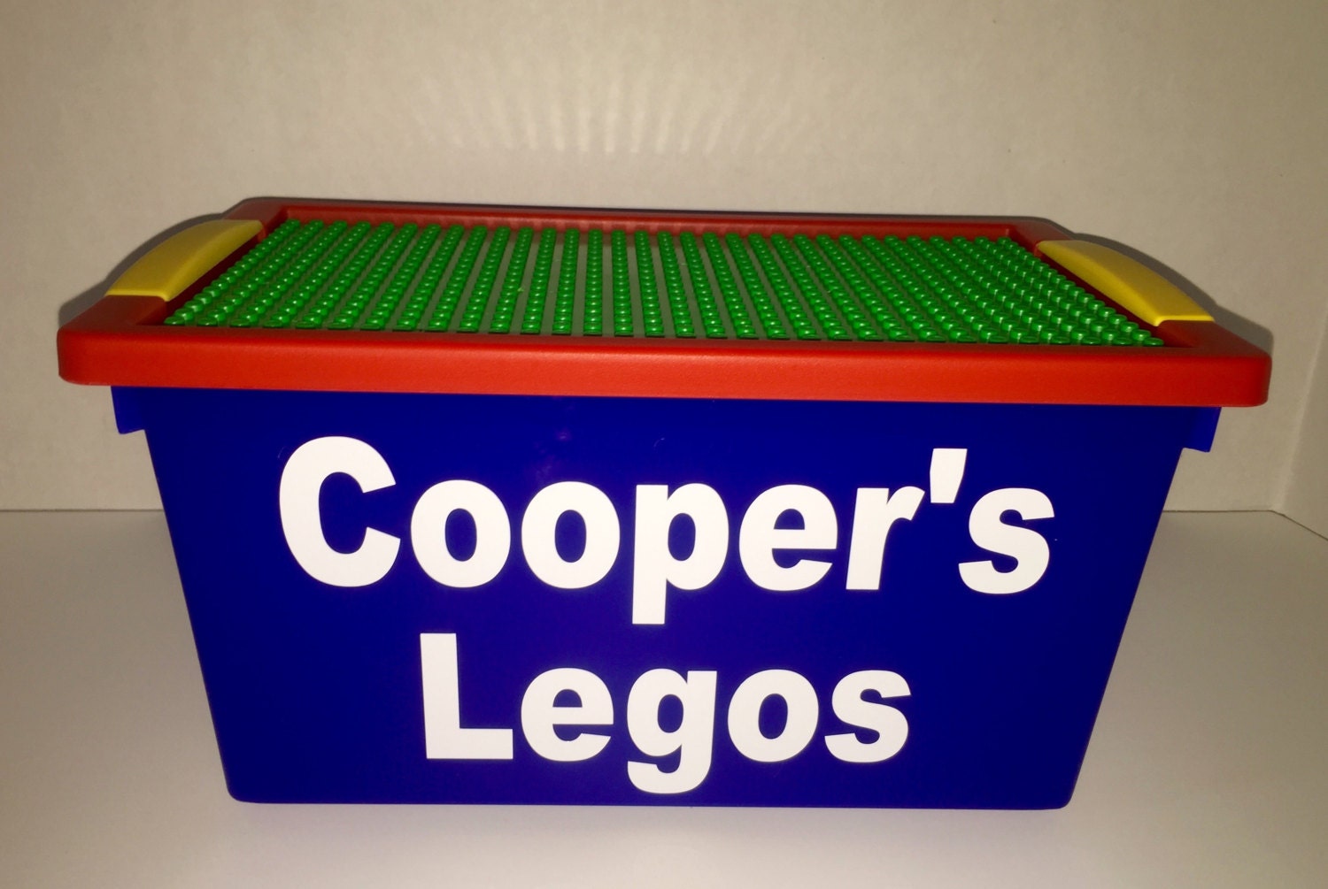 large container of legos