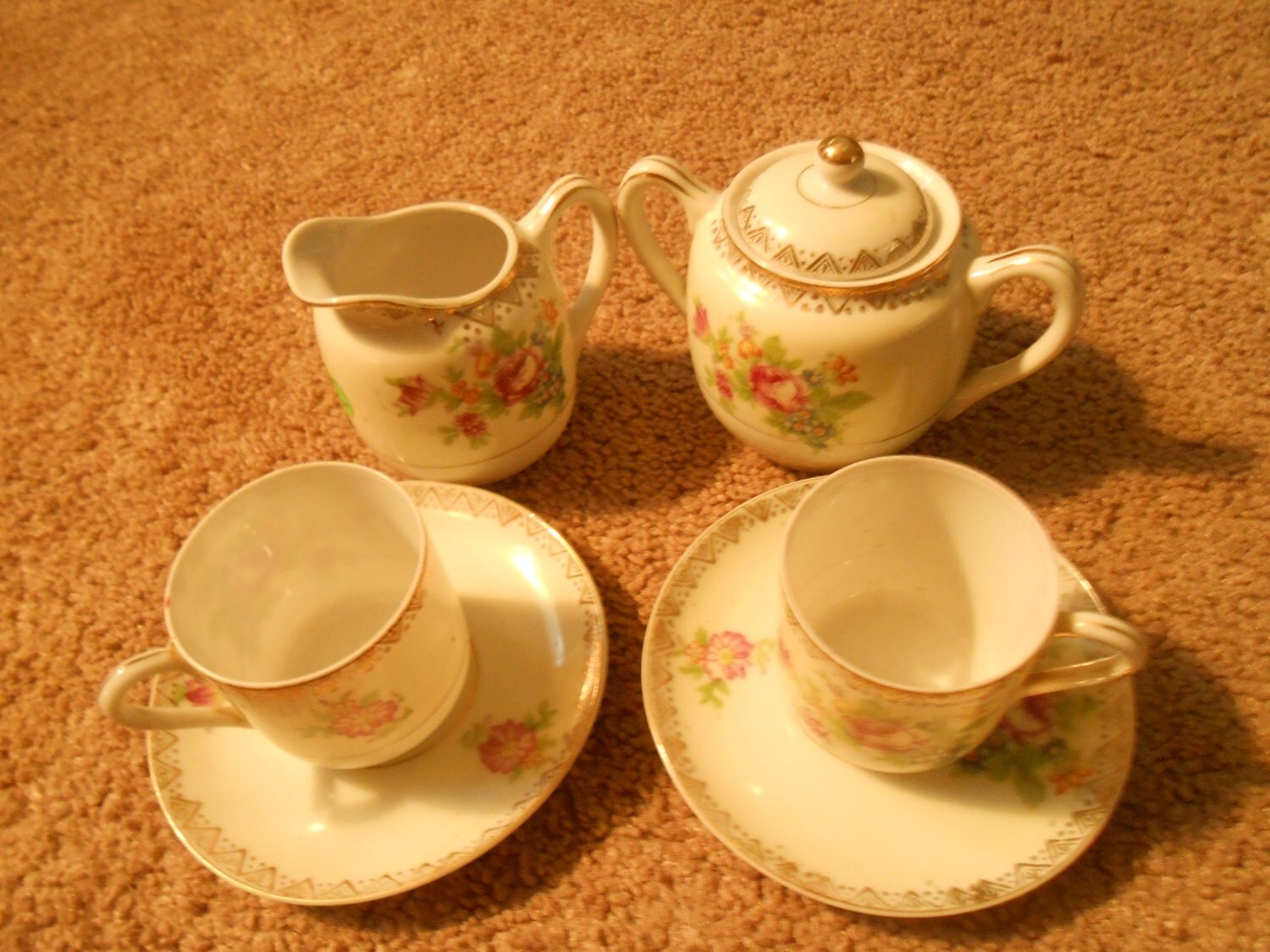 tea set made in occupied japan