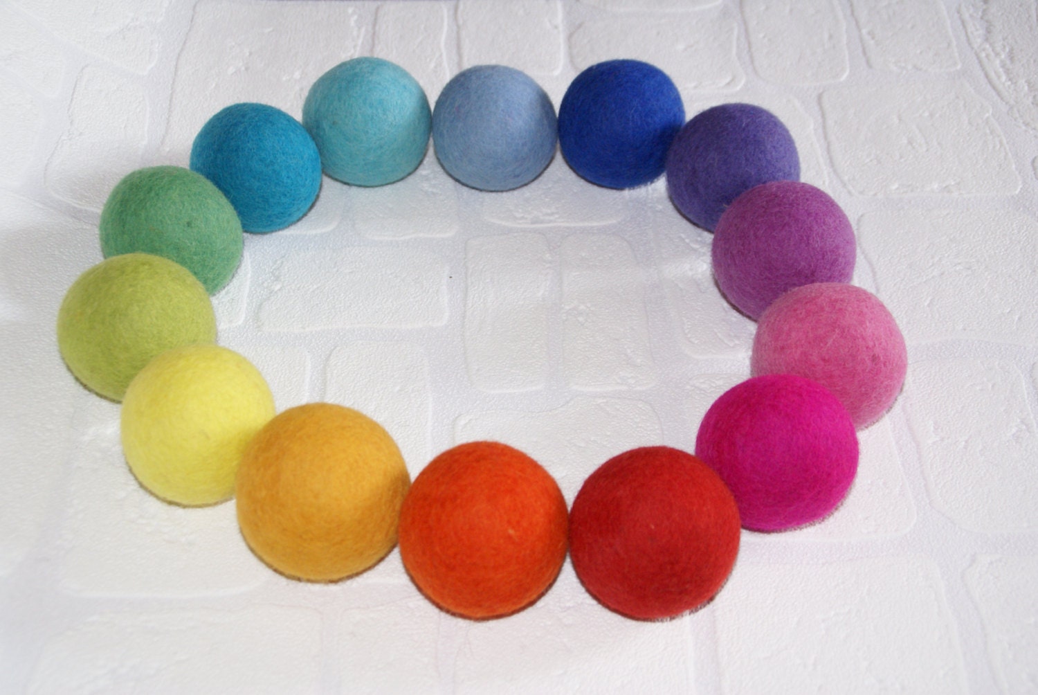 Felt balls SET OF 6 or 8 or 14 pcs. XXL felted wool balls