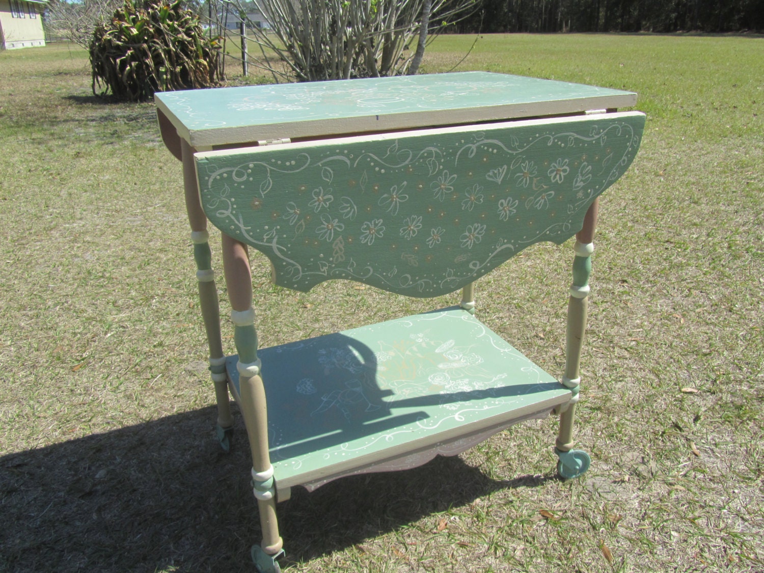 vintage bar cart tea trolleyshabby chic furniture home vintage bar cart tea trolleyshabby chic furniture home