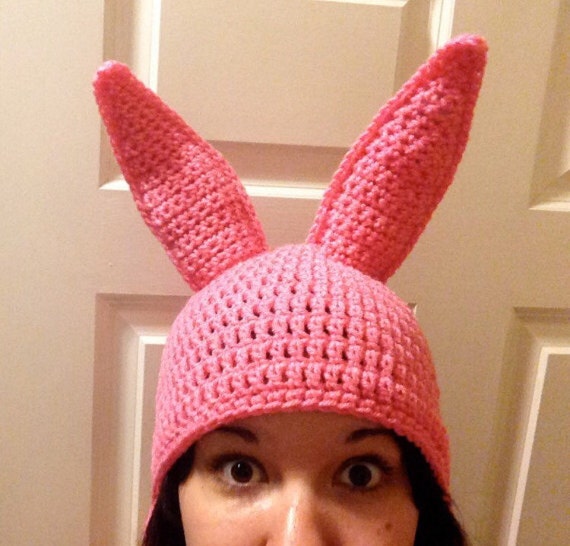 MADE TO ORDER Pink Bunny Hat