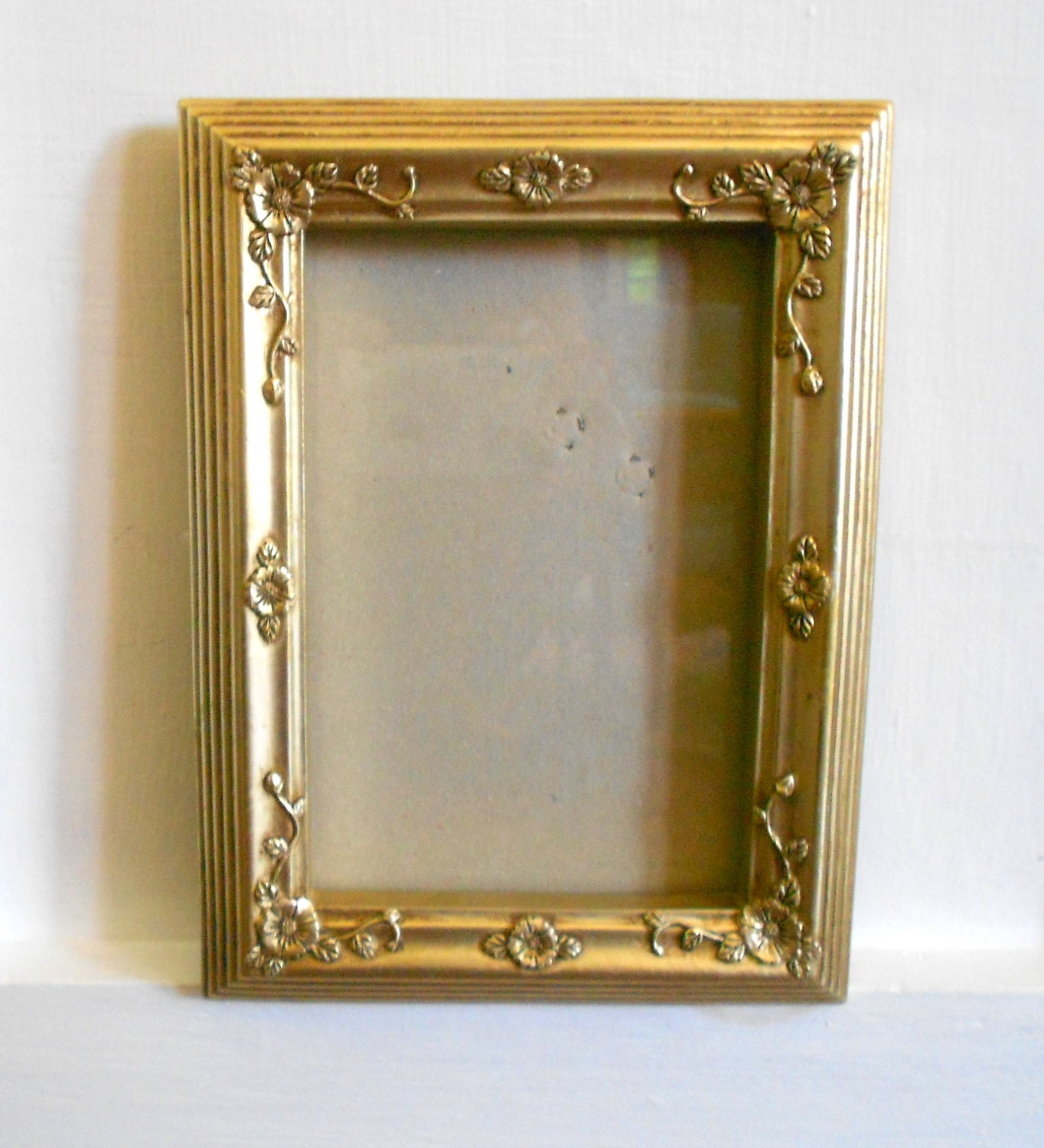 3.5 x 5 Ornate Silver Frame Wall Hanging Photo Frame