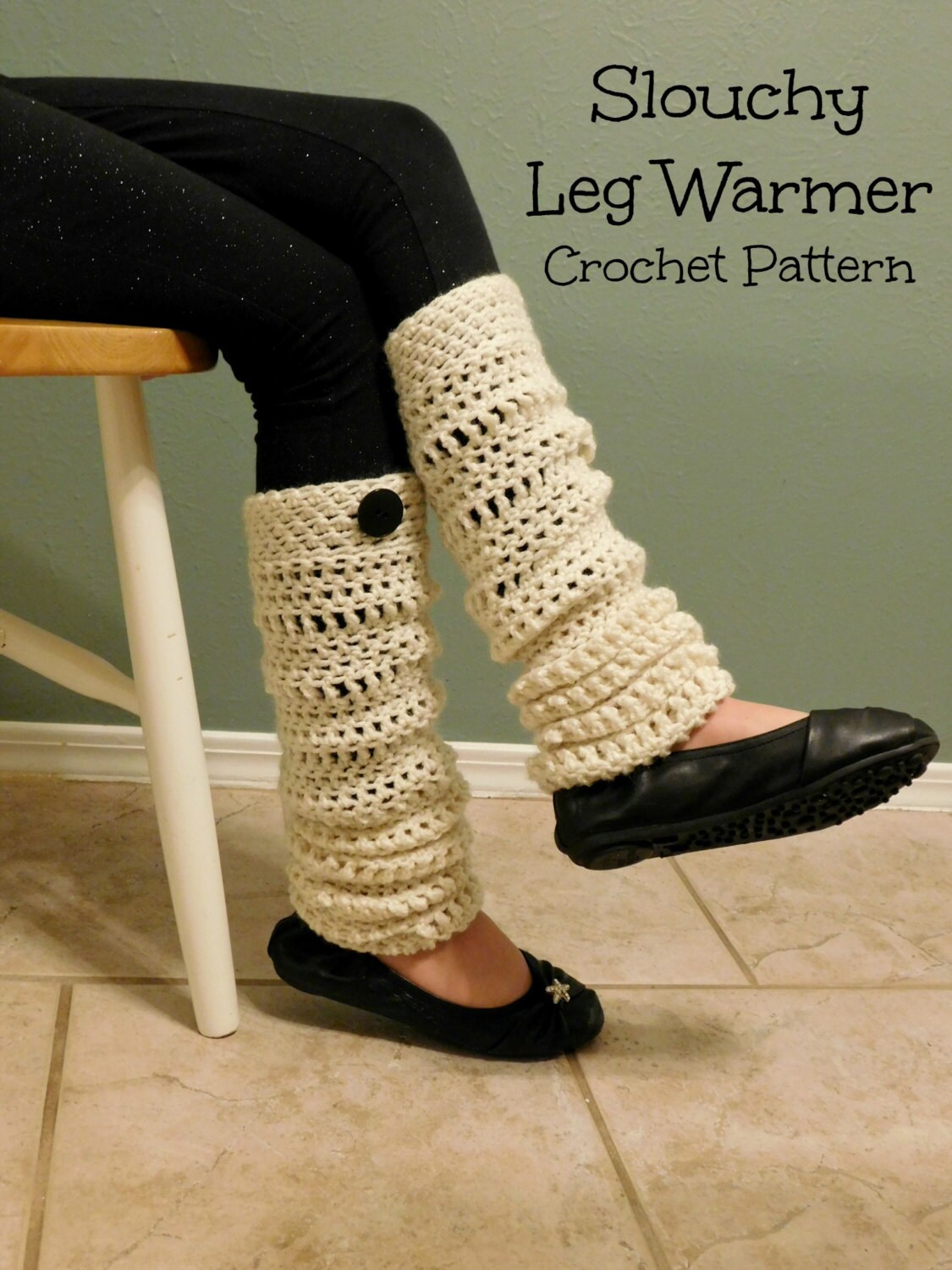 Slouchy Leg Warmer Crochet Pattern Leg Warmer Crochet