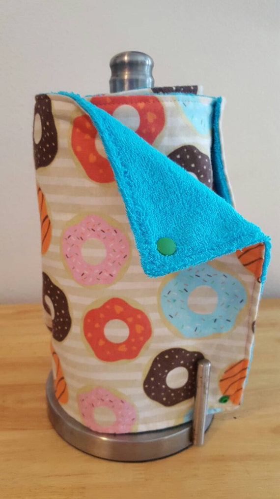 Doughnuts unpaper towels roll by KatsKreations152 on Etsy