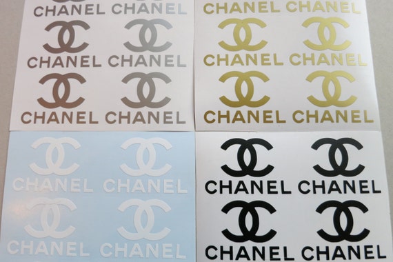 Chanelset Vinyl Decals Chanel Logo By Agitasworks On Etsy