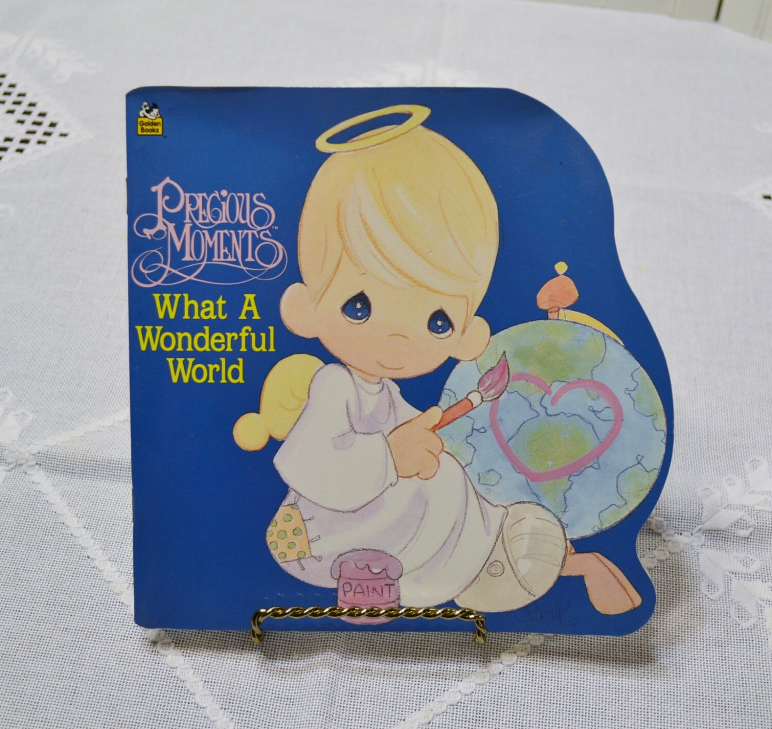 Precious Moments Childrens Book What a Wonderful World Golden