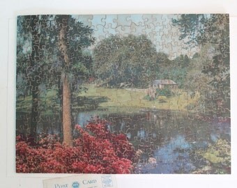 Vintage Puzzle - Complete - Nature's Best - J.K. Straus - Brooklyn NY, Vintage Wood Jigsaw Picture Puzzle