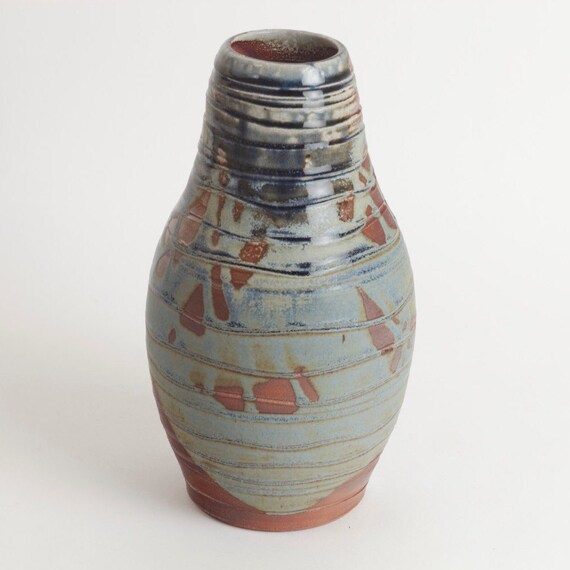 Ready to Ship. Stoneware vase ceramic vase by LivingEarthCeramics