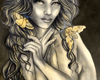 Moth Girl Limited Edition Print