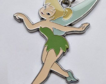 Tinkerbell Charms, Fairy Charms, Sprite Charms, Large Tinkerbell Charms, 70mm Charms, Enamel Tinkerbell Charms, Tinkerbell Pendants