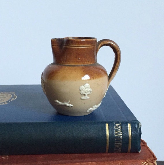 Items similar to Royal Doulton Stoneware, Miniature Pottery, Jug