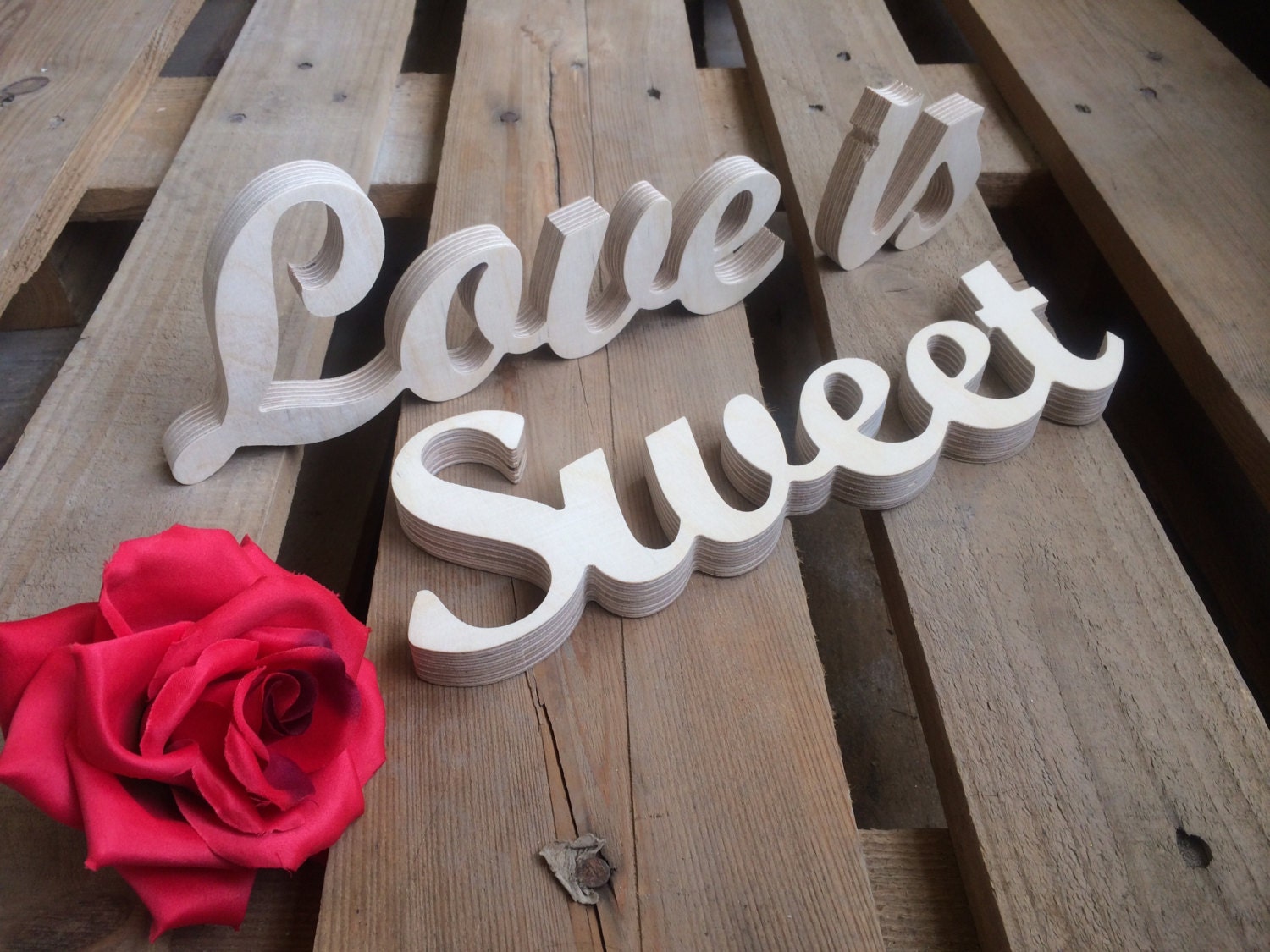 Wedding Sign Love Is Sweet For The Sweetheart Table Love Is 9328