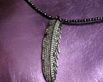 black obsidian necklace uk
