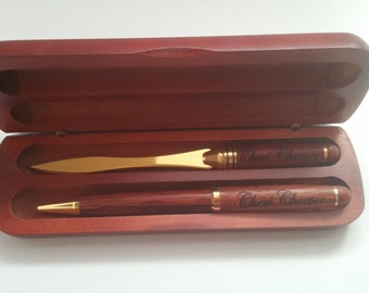 Pen Set Engraved - Pen Set Custom - Wood pen Set - Engraved Pen Set - Custom Pen Set - Pen Set Personalized - Personalized Pen Set - Pen Set