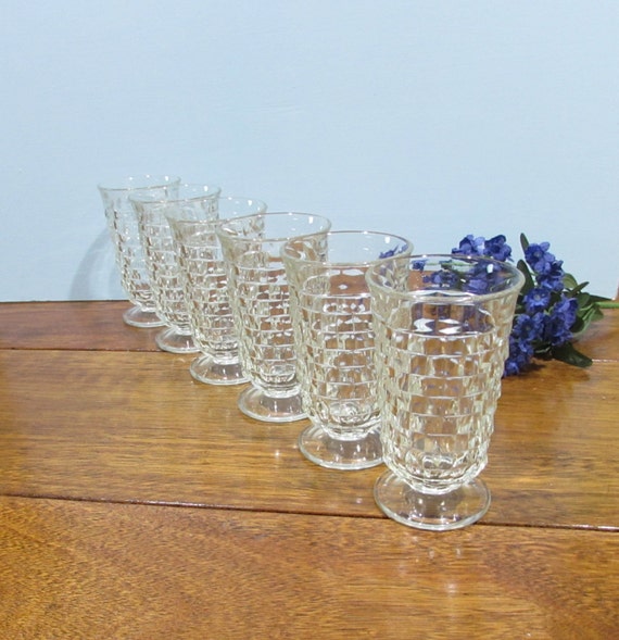 Whitehall Cube Glasses Clear Cube Glasses Set of 6