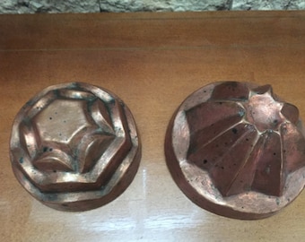 Vintage Possible Antique Copper Molds