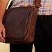 Classic Men's Flapover Messenger Bag - Multipurpose Everyday Bag