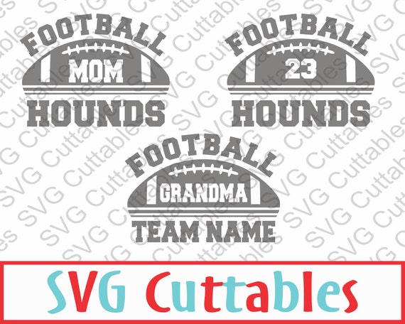 Download Football SVG EPS DXF Football Mom / Grandma Vector