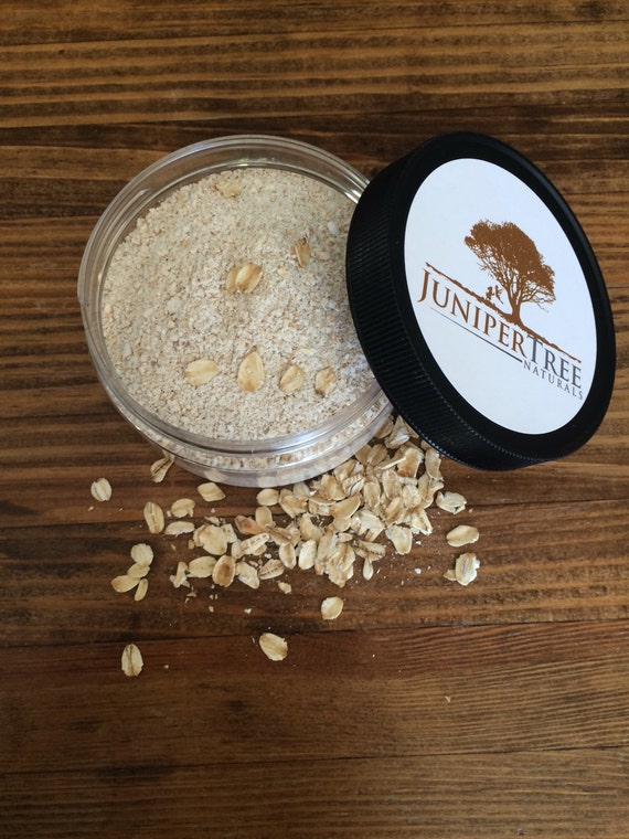 Oatmeal bath soaknatural eczema by JuniperTreeNaturals on Etsy