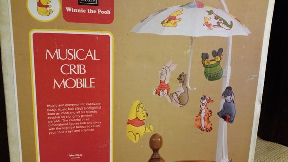 winnie the pooh crib toy