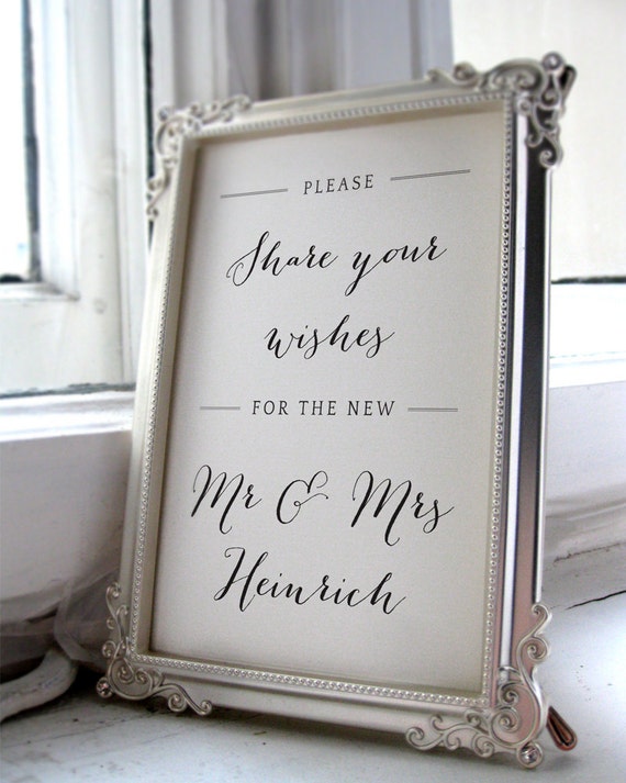 printable wedding guest book sign template with classic guest book templates free