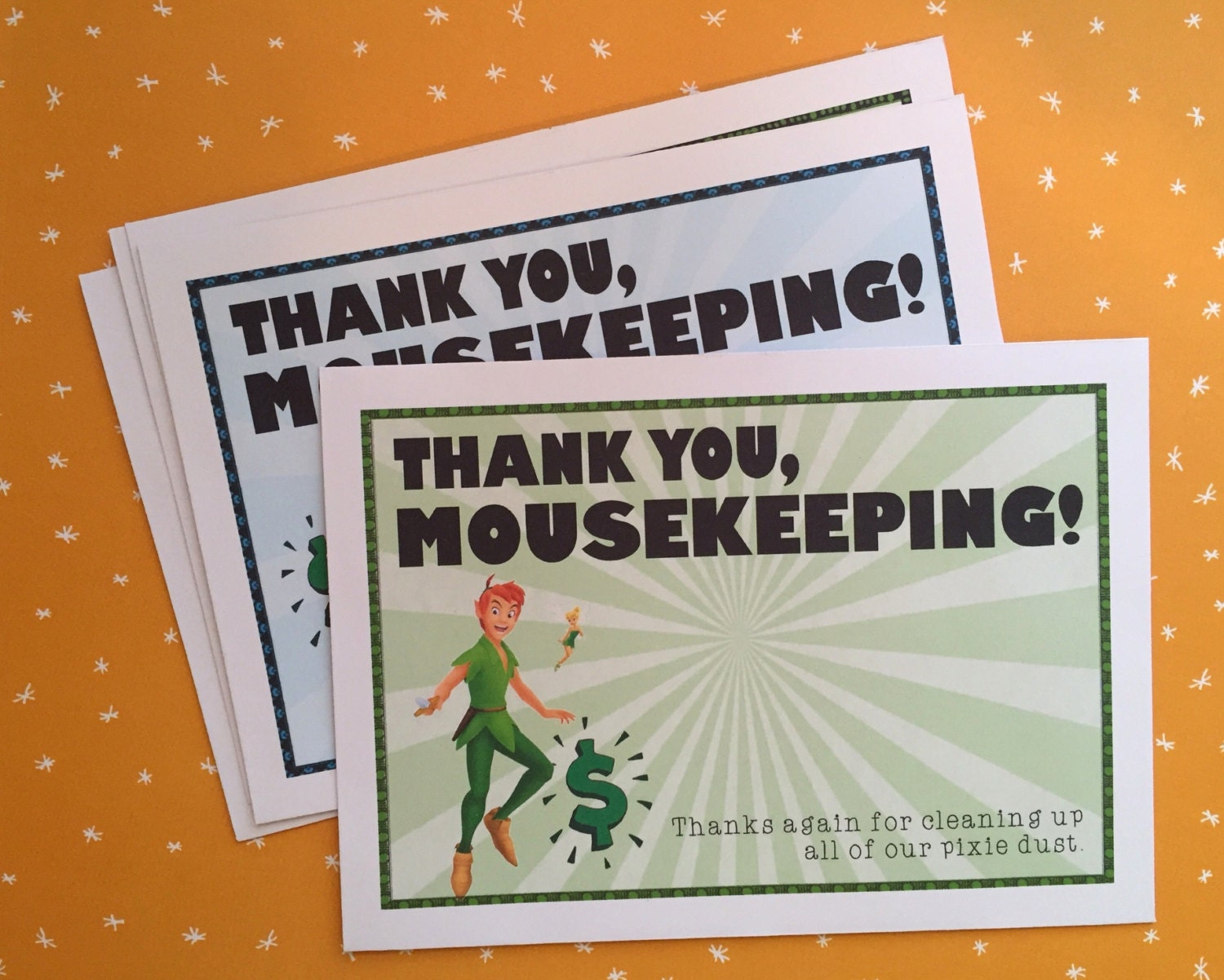 DIY Mousekeeping Envelopes or 5x7 notes DIY Mousekeeping