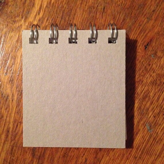 Upcycled Monopoly Baltic Ave. Notepad