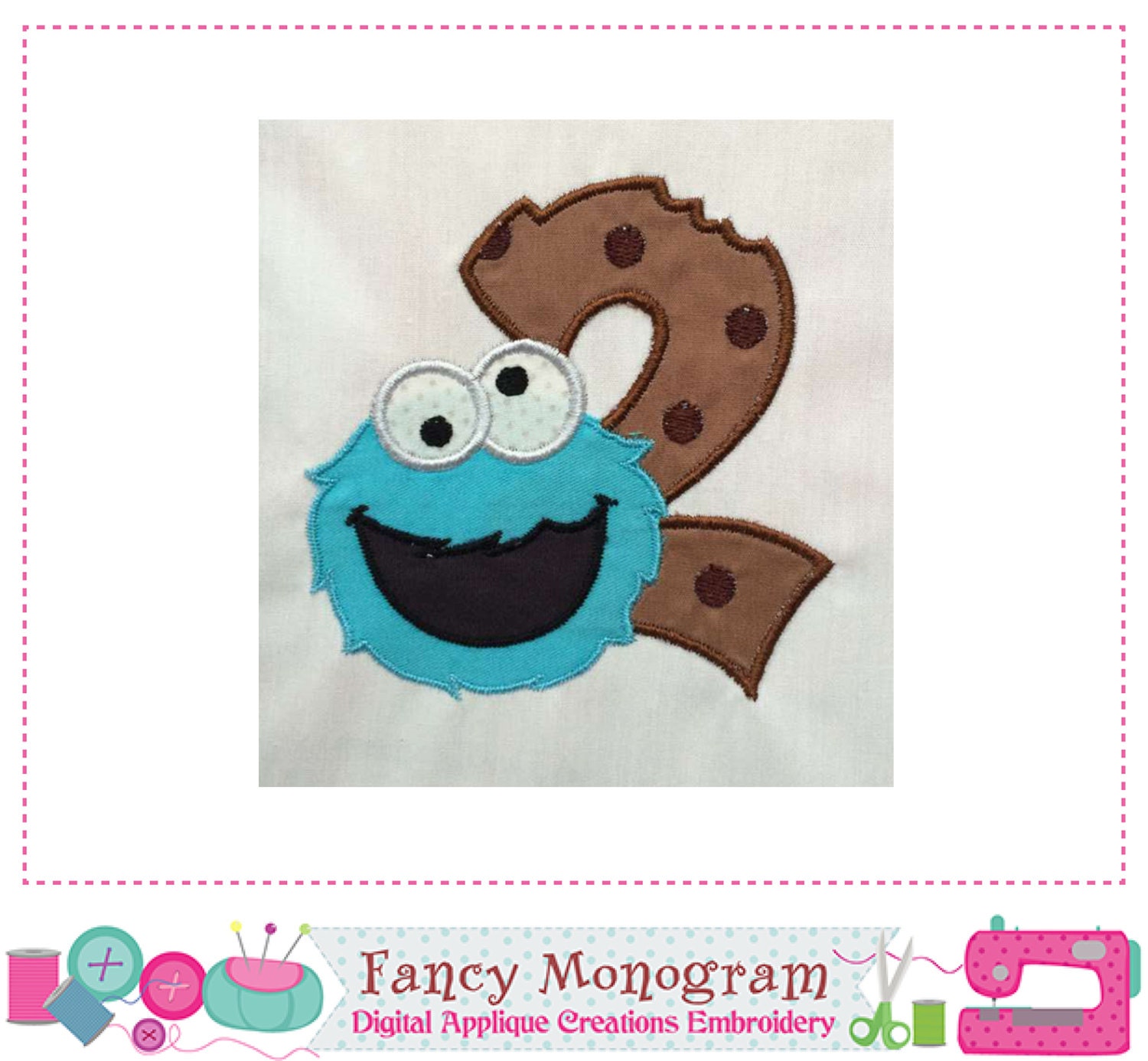 cookie monster number toy