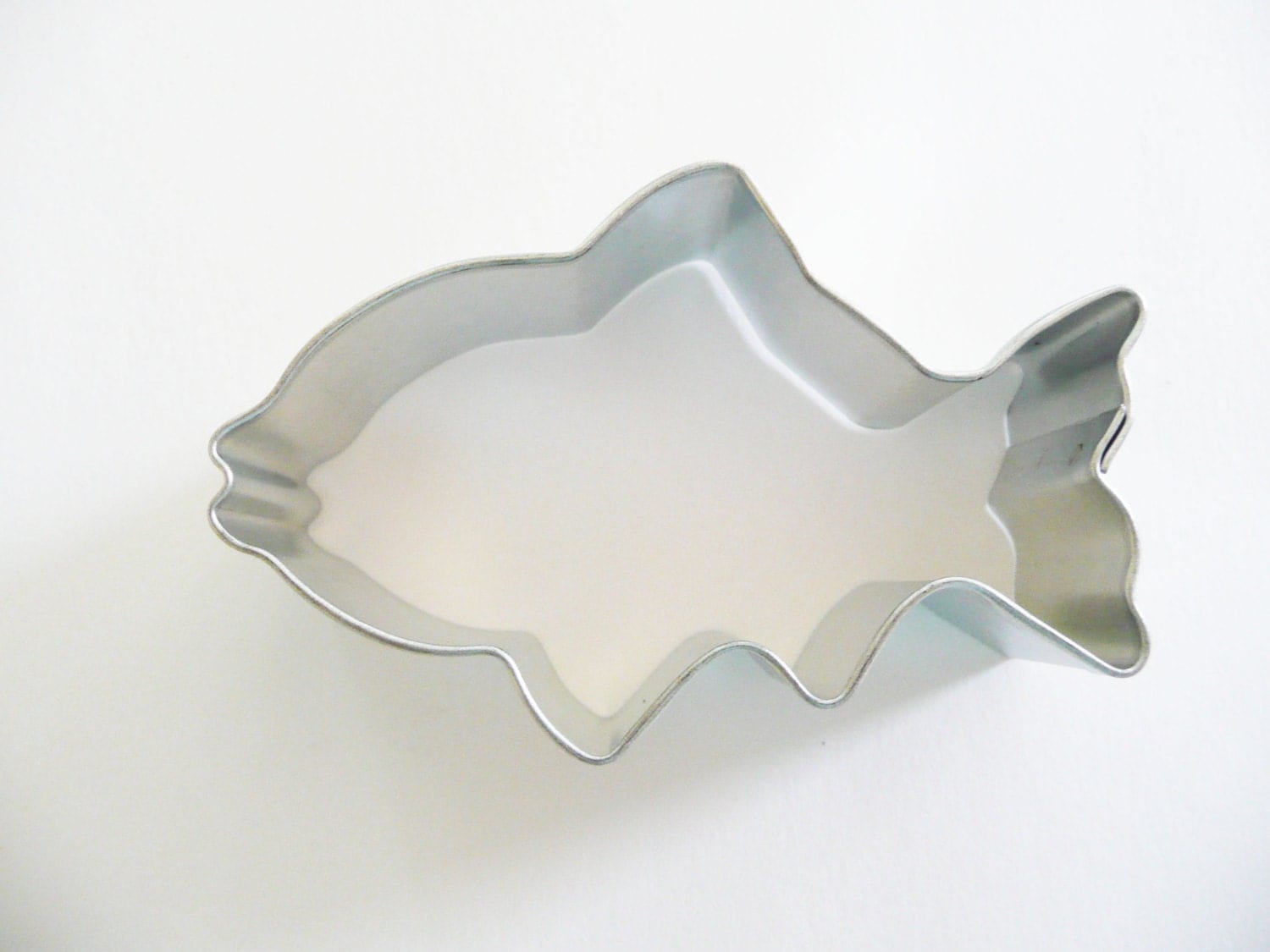 3 Fish Cookie Cutter Tin Plated Steel Fondant Fishing