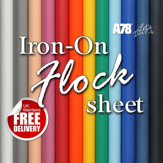 iron-on-flock-vinyl-sheet-200-x-250mm-heat-transfer-hot-fix