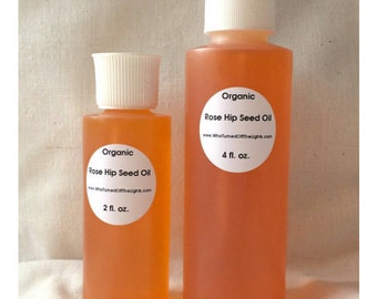 Rose Hip Seed Oil - Organic, Cold Pressed // Rosehip Oil, Rose Hip Oil