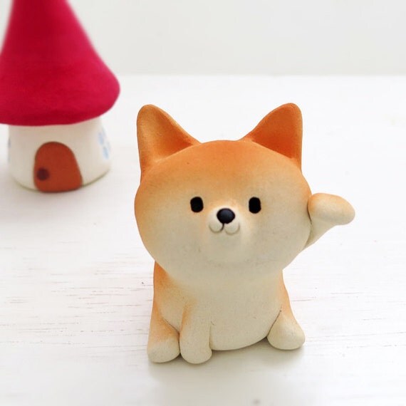 shiba figurine