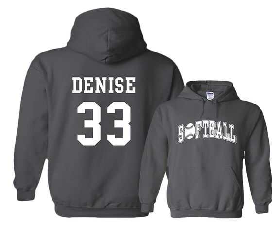 softball sweatshirt designs