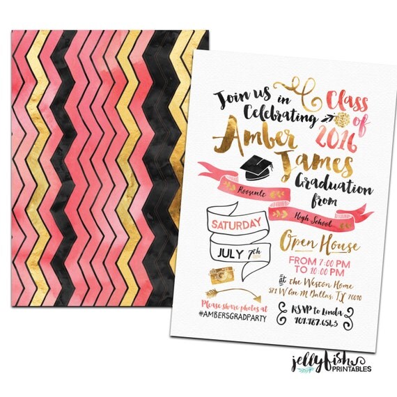 unique-graduation-party-invitation-customized-for-you-gold