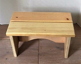 Step stool - unfinished